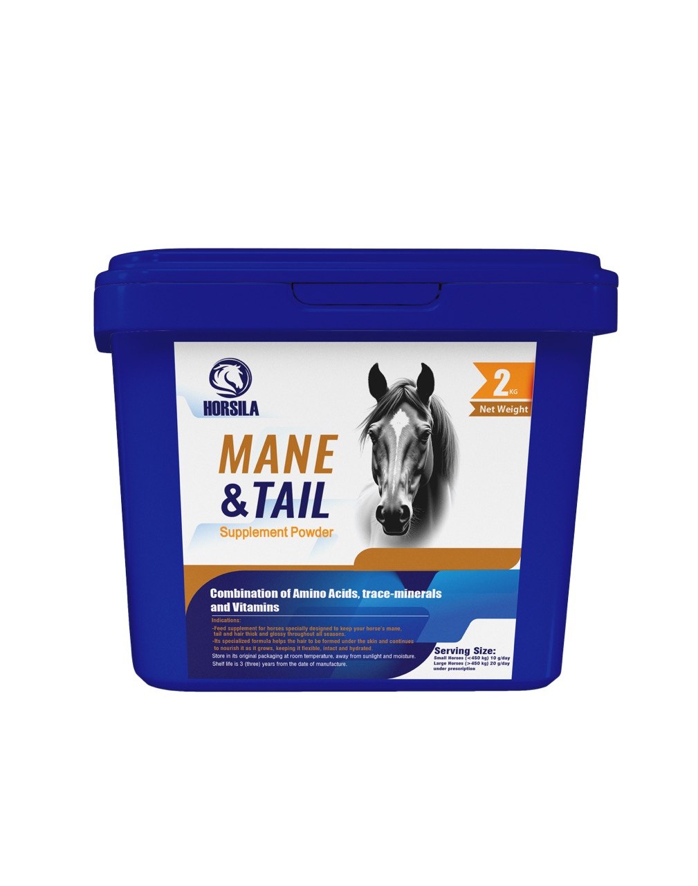 HORSILA Mane & Tail Nahrungsergänzungspulver